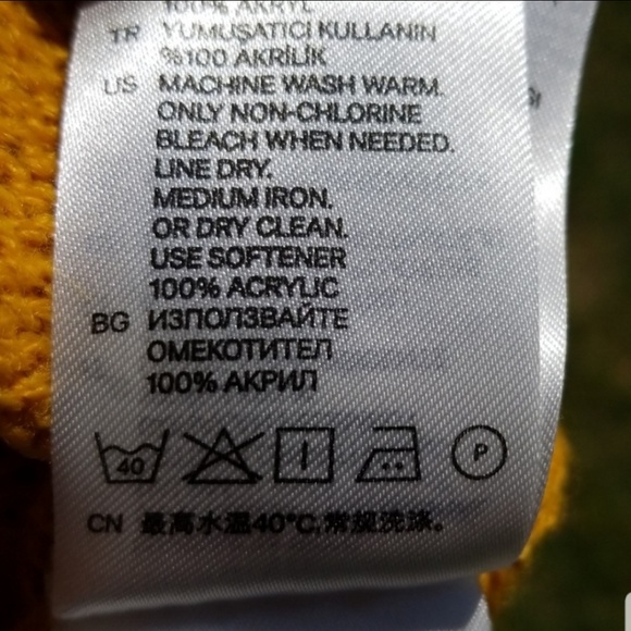 H&M DIVIDED Mustard Sweater - Picture 5 of 5